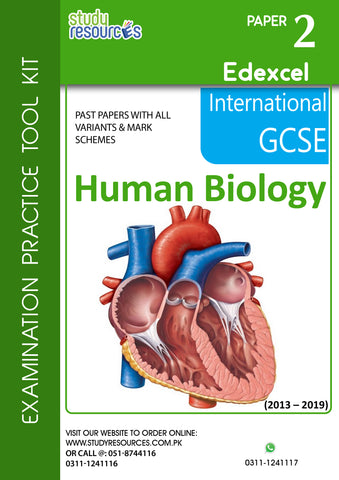 Edexcel IGCSE Human Biology Paper-2 Past Papers (2013-2019)