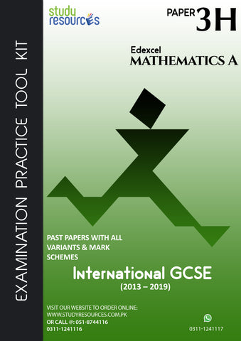 Edexcel IGCSE Mathematics "A" Paper-3H Past Papers (2013-2019)