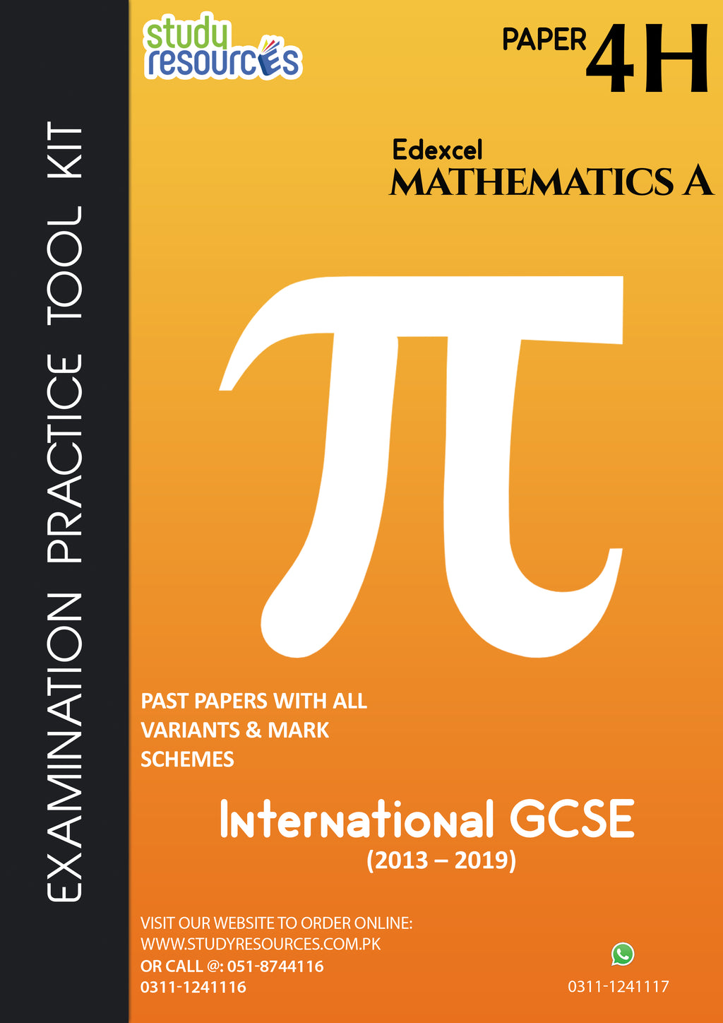 Edexcel IGCSE Mathematics "A" Paper-4H Past Papers (2013-2019)