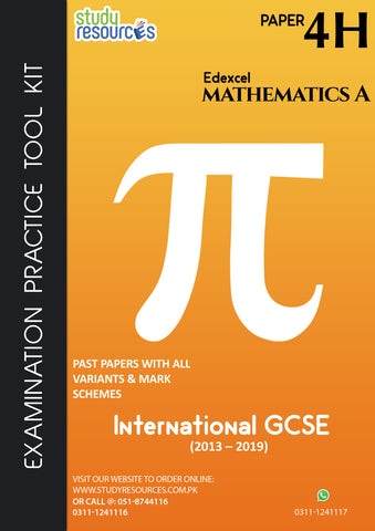 Edexcel IGCSE Mathematics "A" Paper-4H Past Papers (2013-2019)
