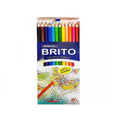 Mercury BRITO Colored Pencils Set of 12 (Large Size)