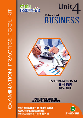 Edexcel A-Level Business Unit-4 Past Papers (2014-2019)